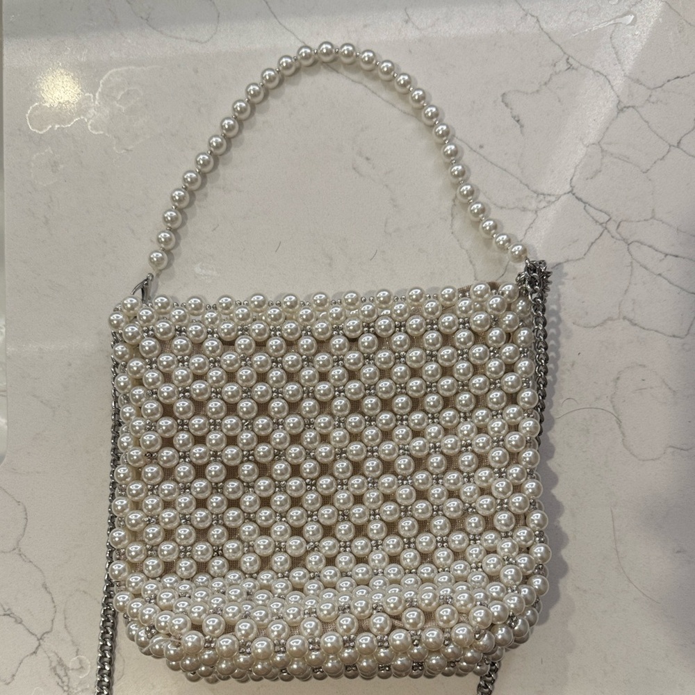 Pearl Beaded Handbag